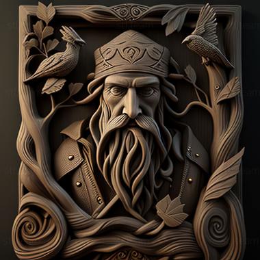 3D модель St druid (STL)